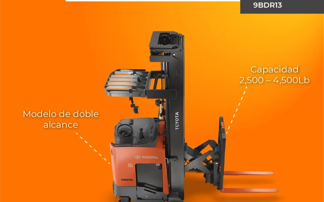 Montacargas Toyota en el mercado