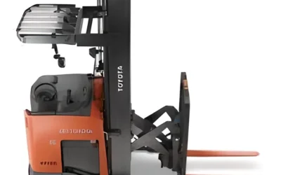 Montacargas doble reach